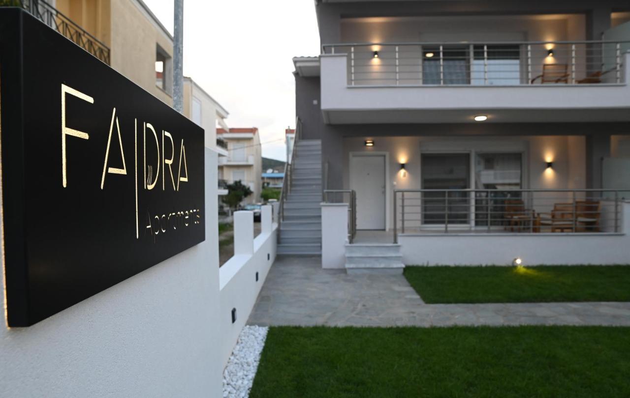 Faidra Apartments Néa Péramos Esterno foto